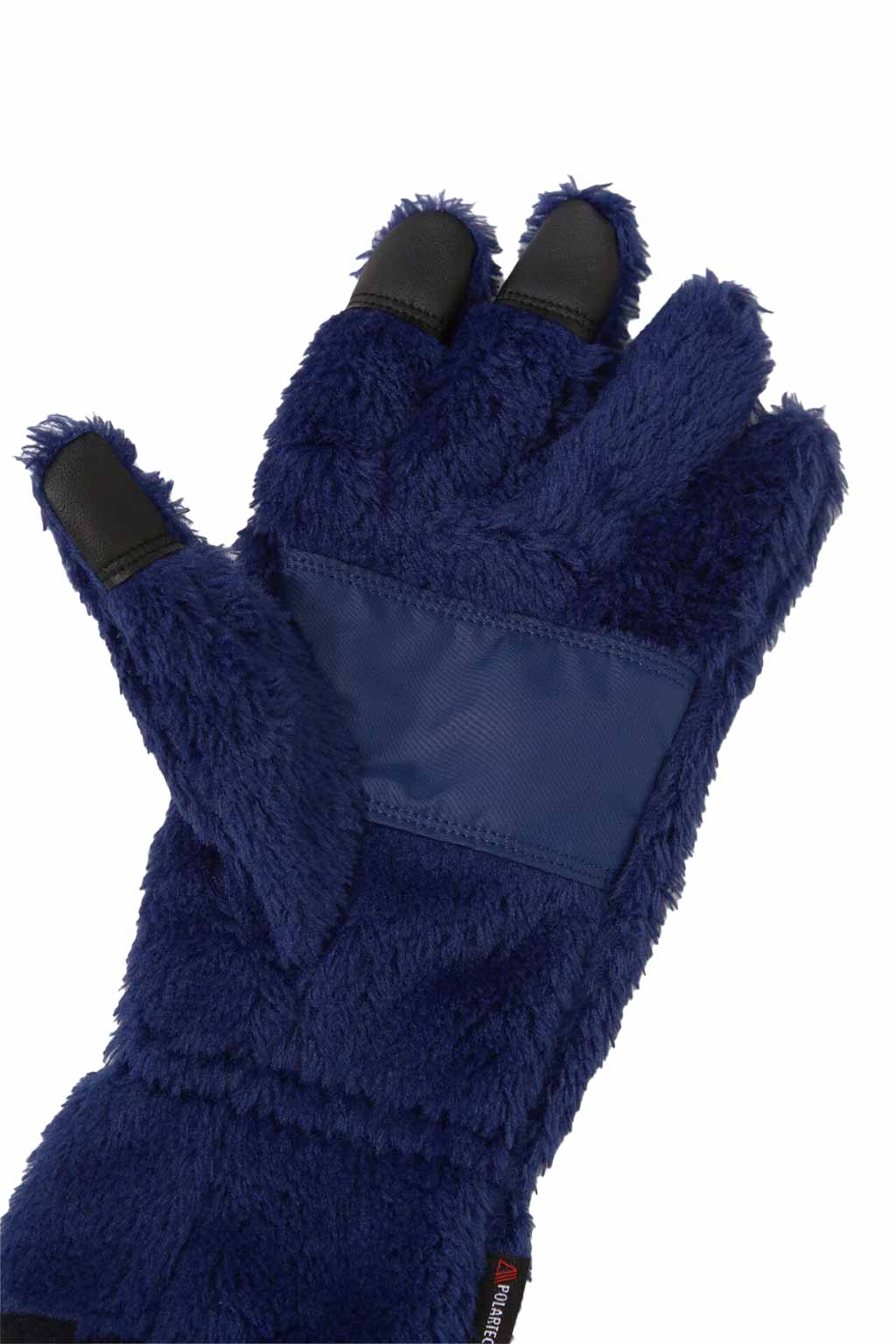 And Wander - High Loft Fleece Glove - Black