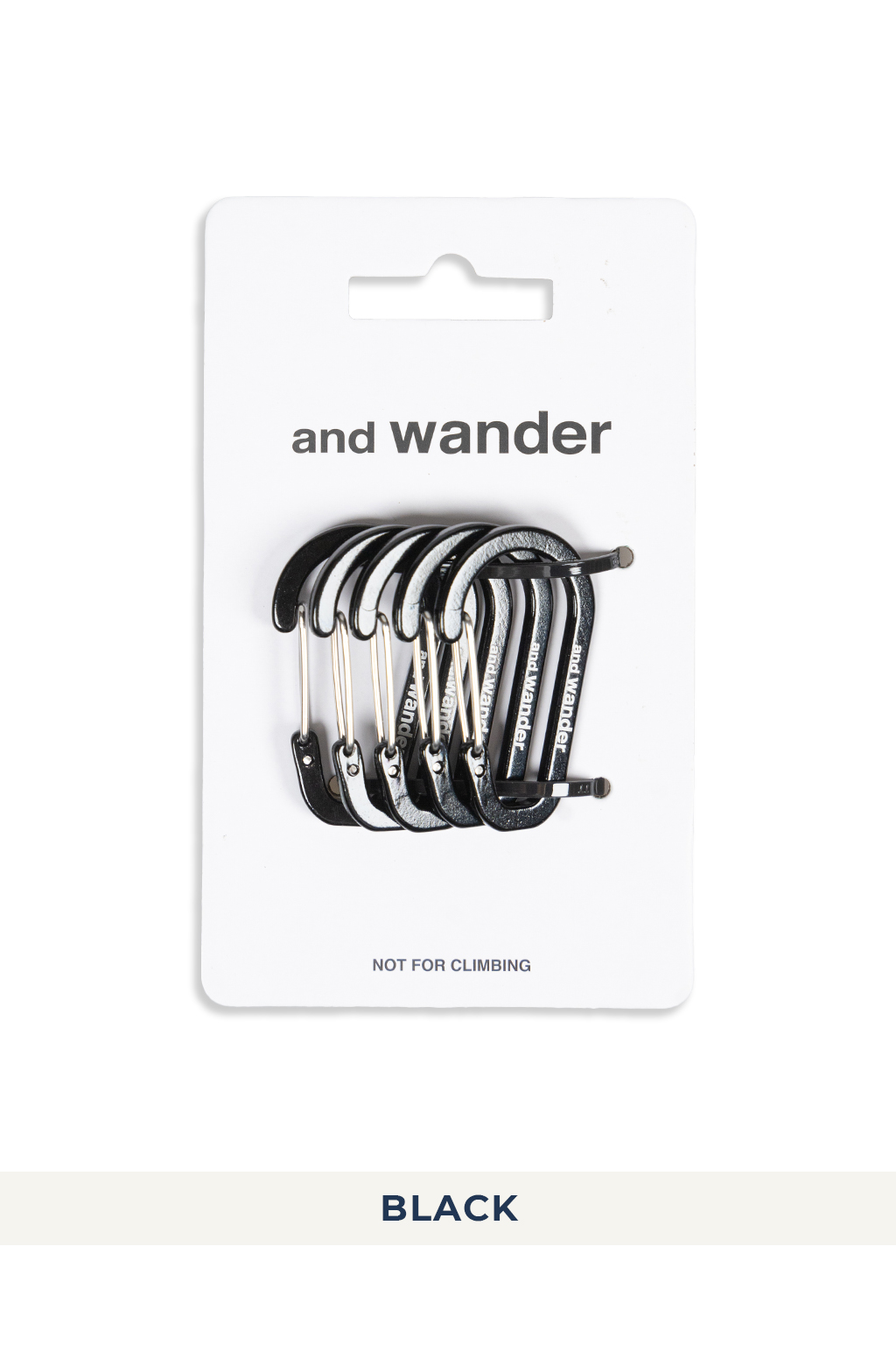 And Wander - Mini Utility Carabiner - 3 Color Choices