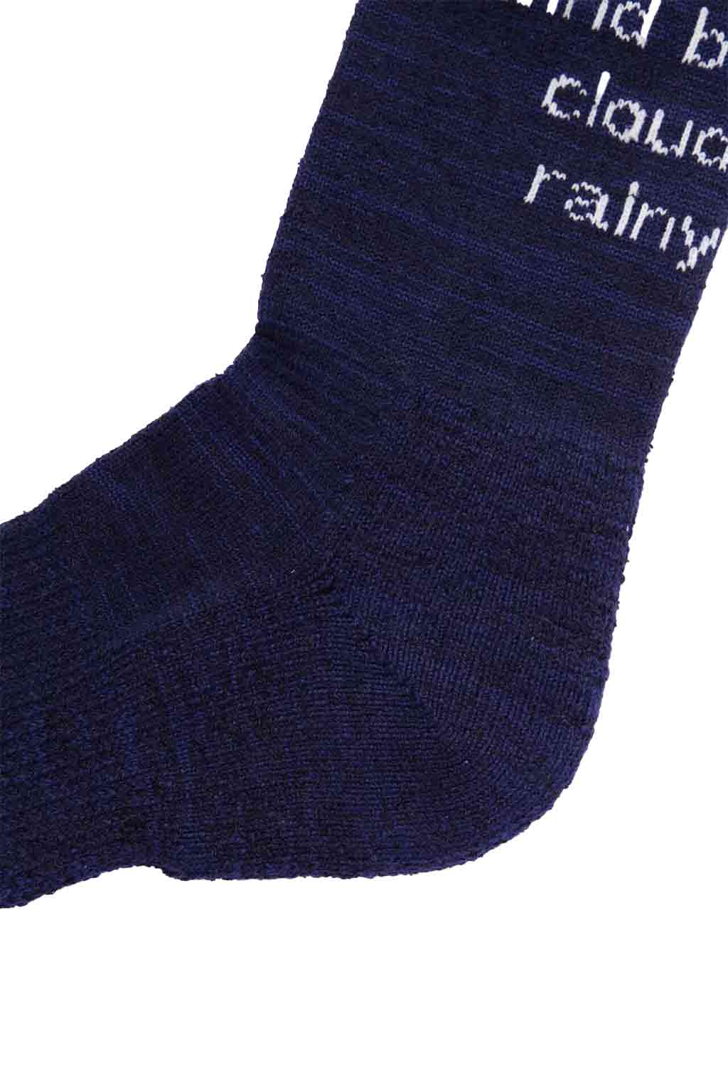 And Wander - PE/CO Pile Socks - 4 Colors