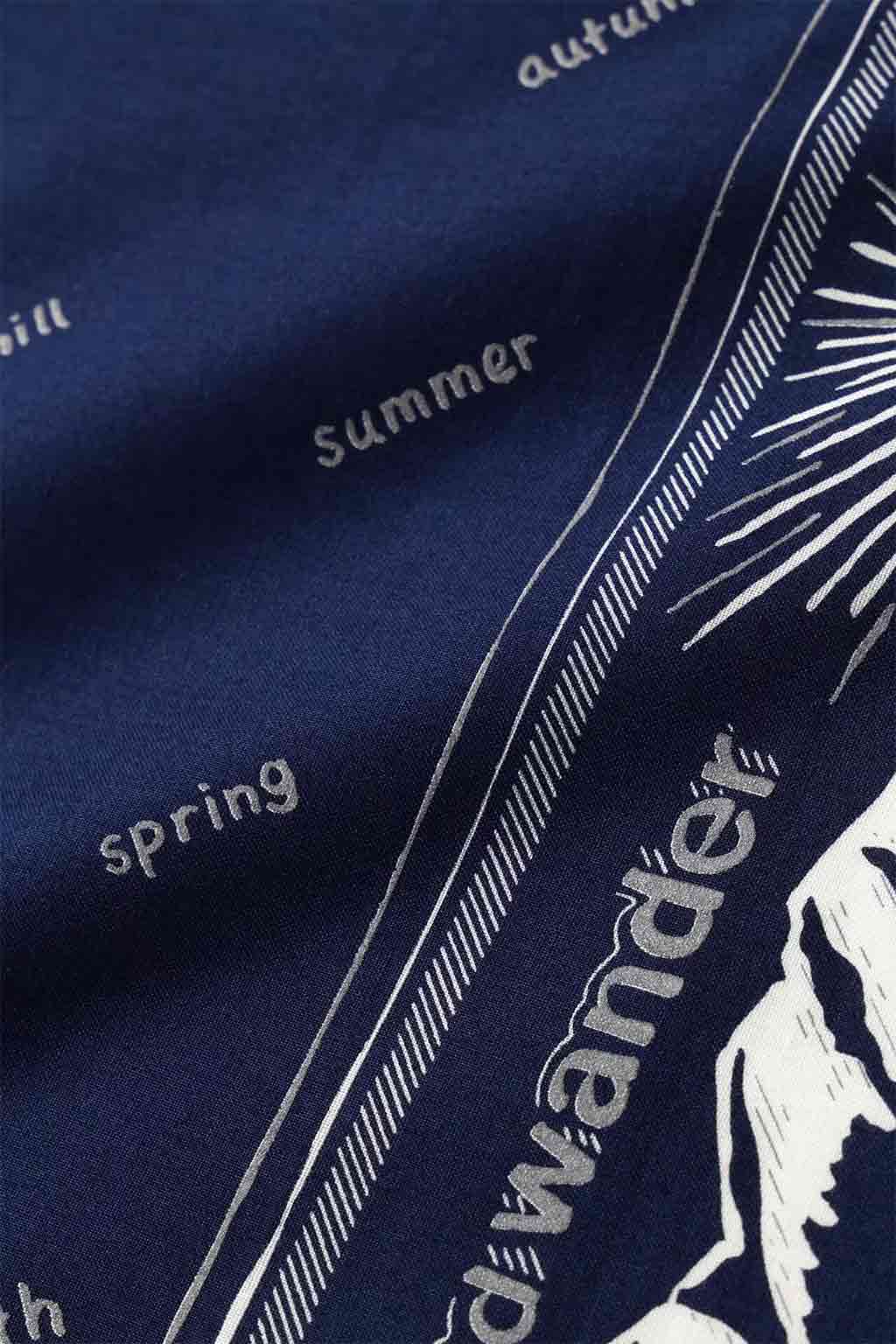 And Wander - Reflective Words Bandana - 2 Colors