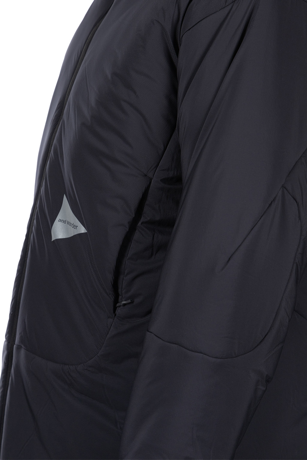 And Wander - Top Fleece Coat - Black