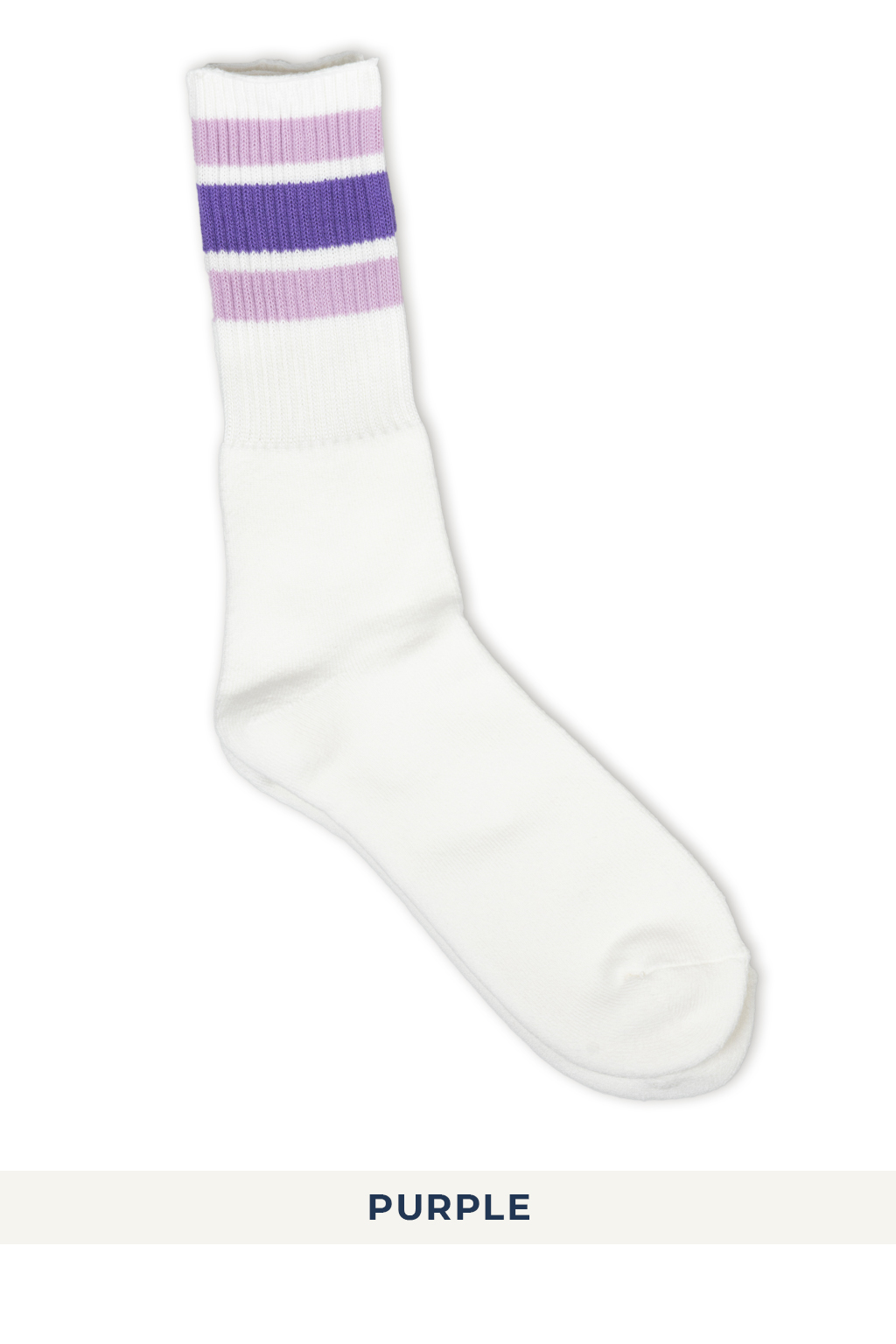 Anonymous Ism - 3 Line Crew Socks in 4 Color Choices