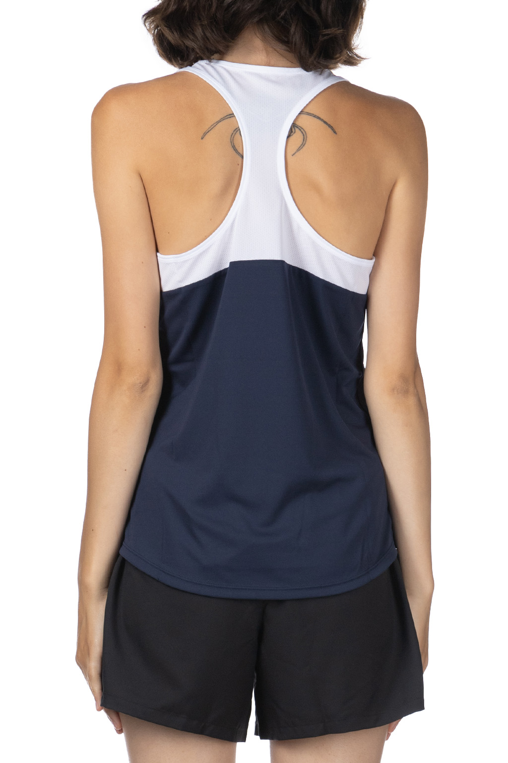 Asics - Women Court Tank - Midnight x Brilliant White