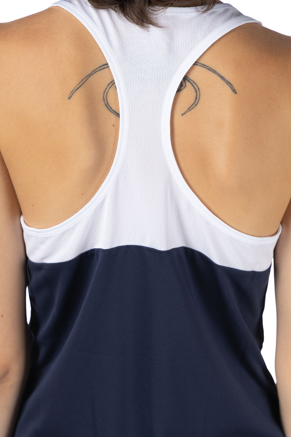 Asics - Women Court Tank - Midnight x Brilliant White