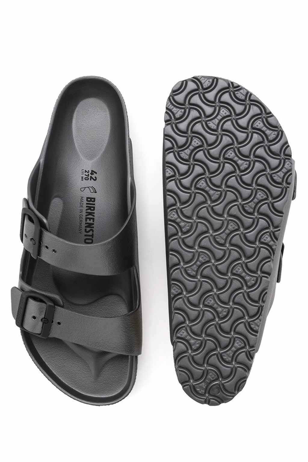 Birkenstock - ARIZONA EVA - Metallic Anthacite - NARROW