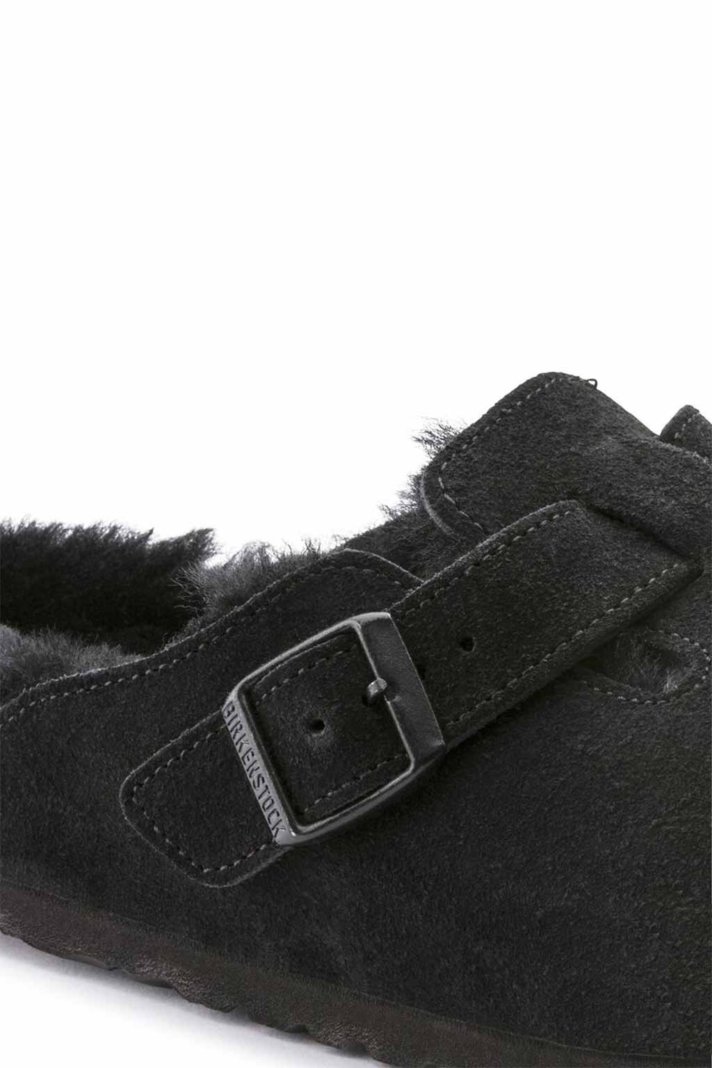 Birkenstock - Boston Shearling Black