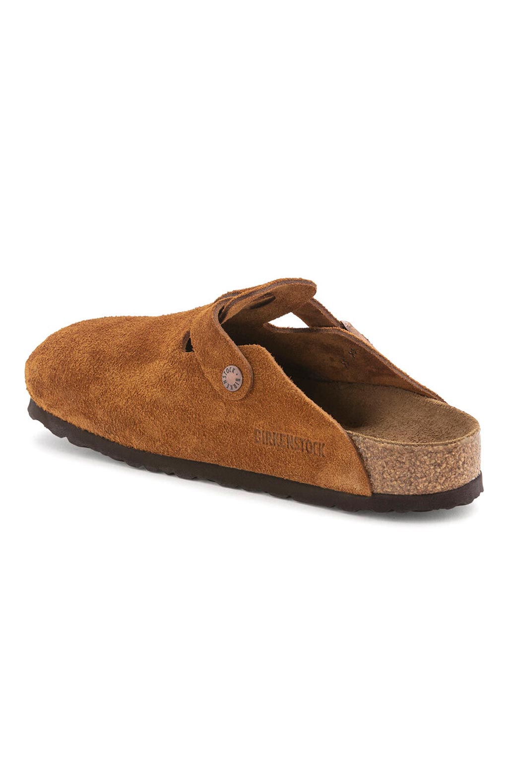 Birkenstock - Boston Soft Footbed - Suede Mink - Narrow