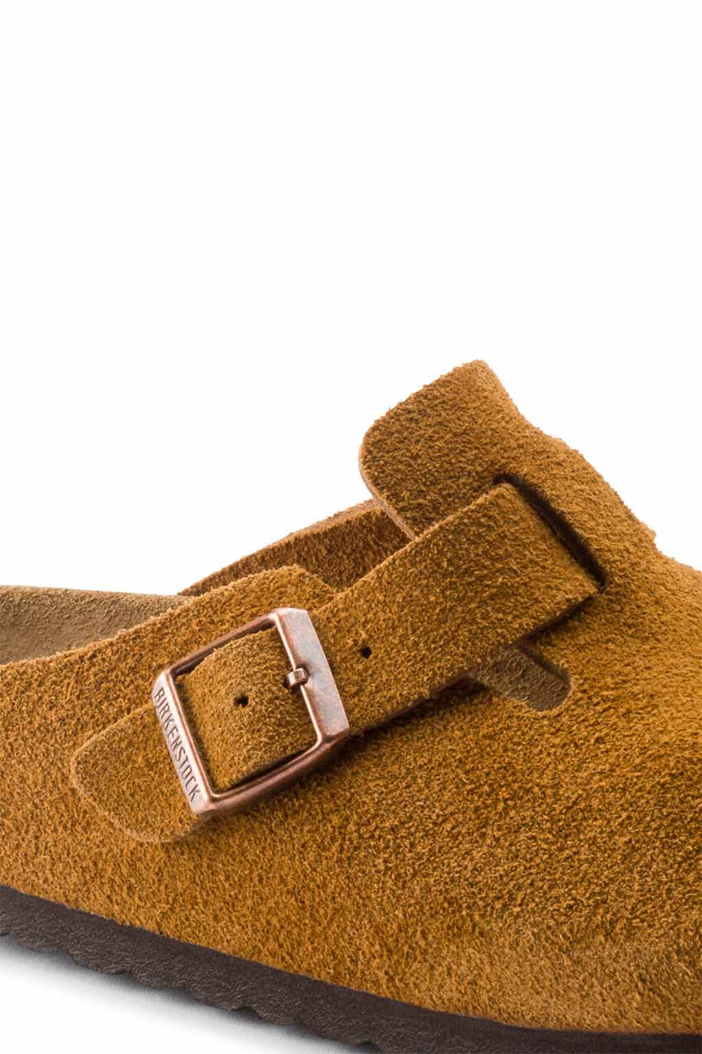 Birkenstock - Boston Soft Footbed - Suede Mink - Narrow