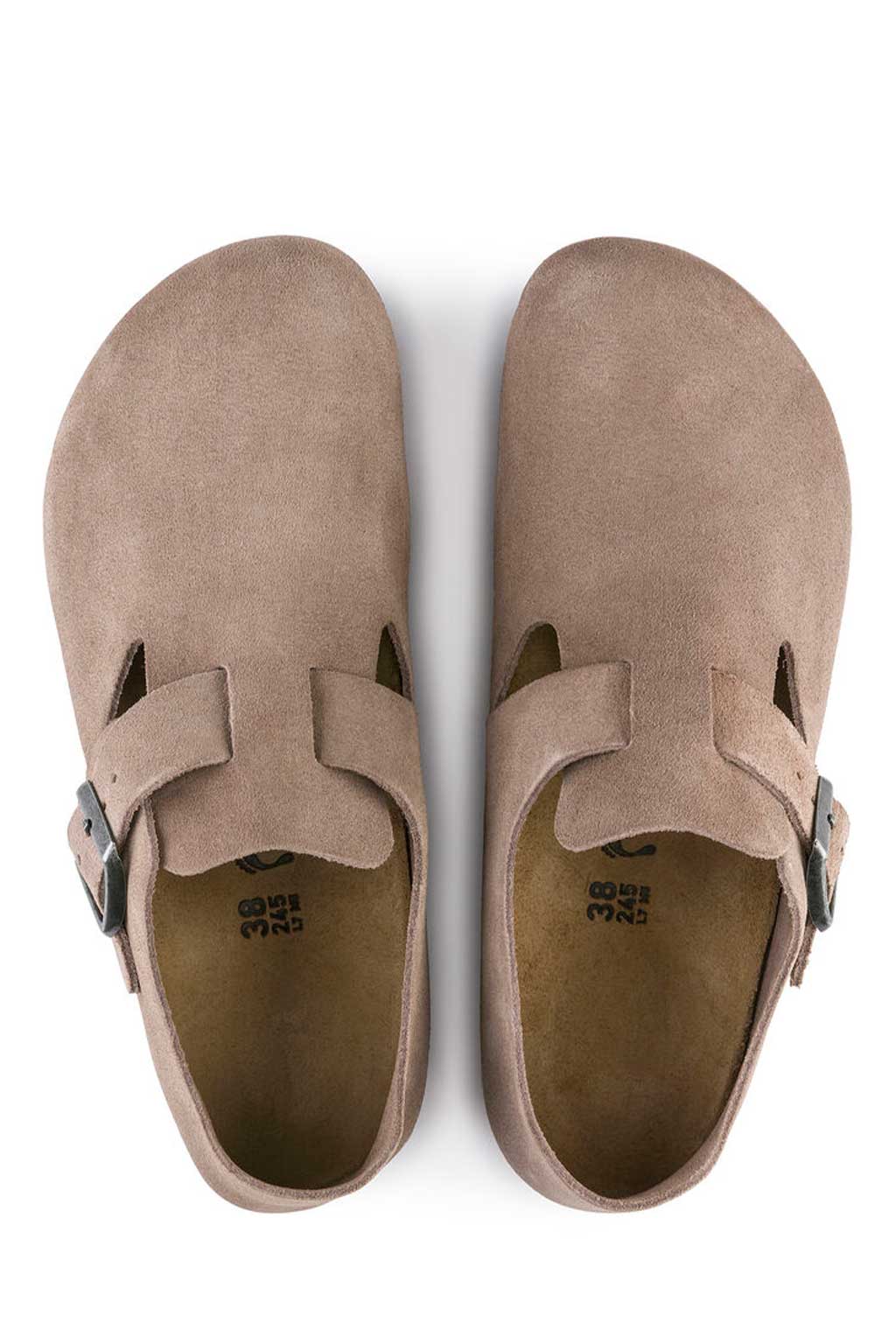 Birkenstock - London - Suede Taupe - Narrow