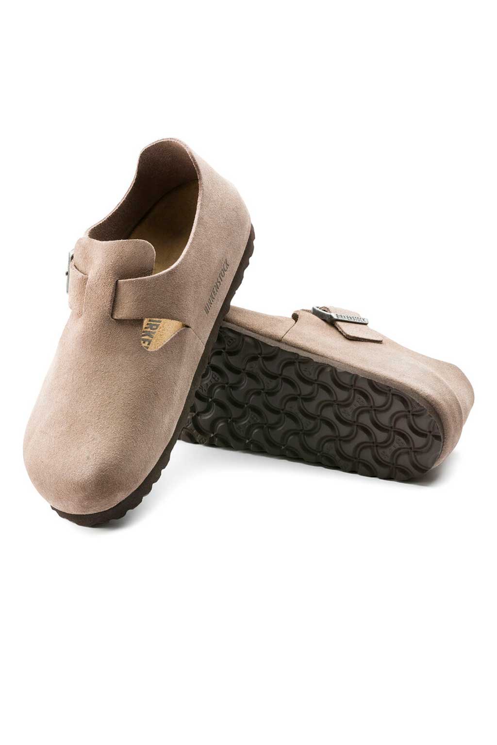 Birkenstock - London - Suede Taupe - Narrow