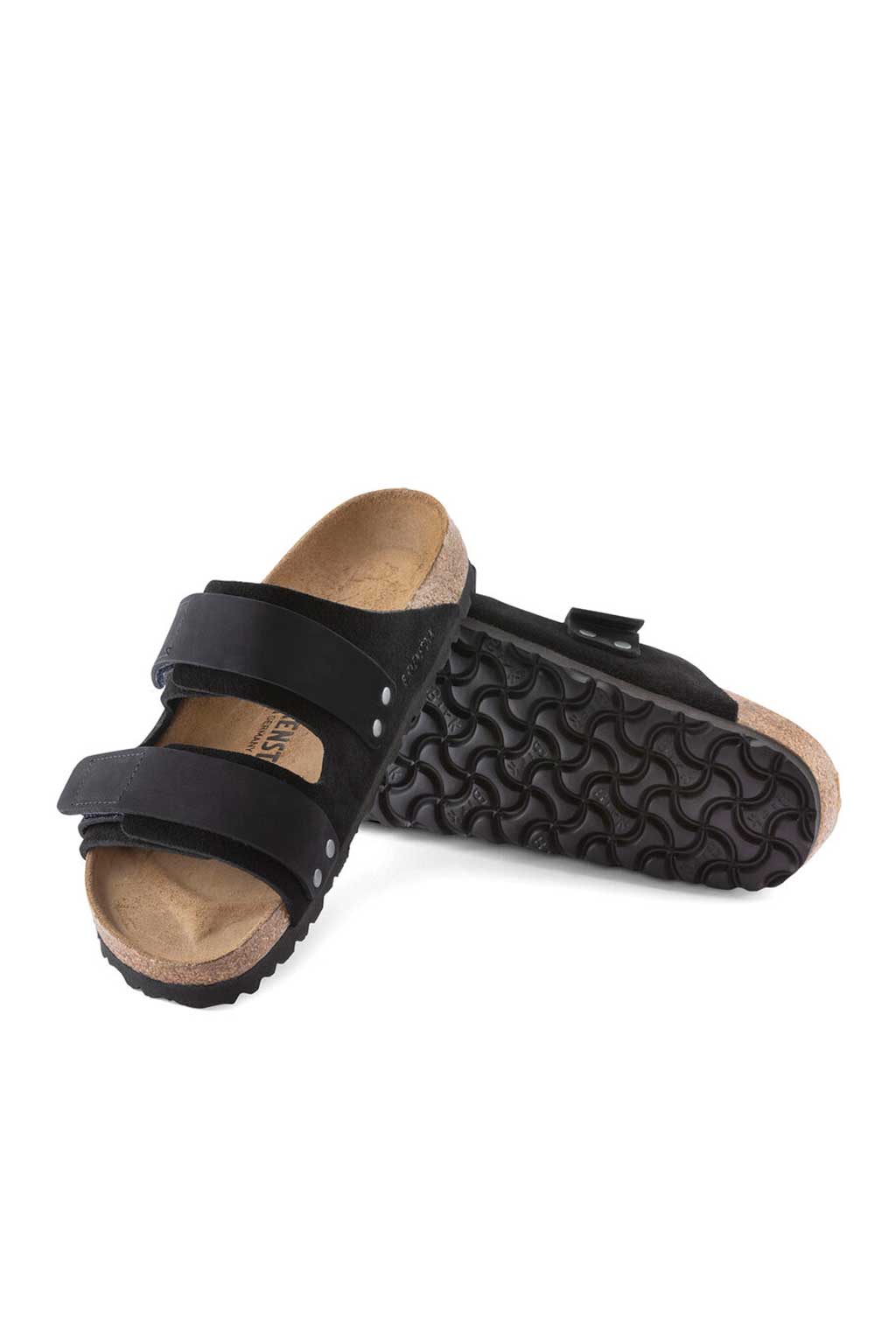 Birkenstock - Men's Uji - Black Suede Nubuck