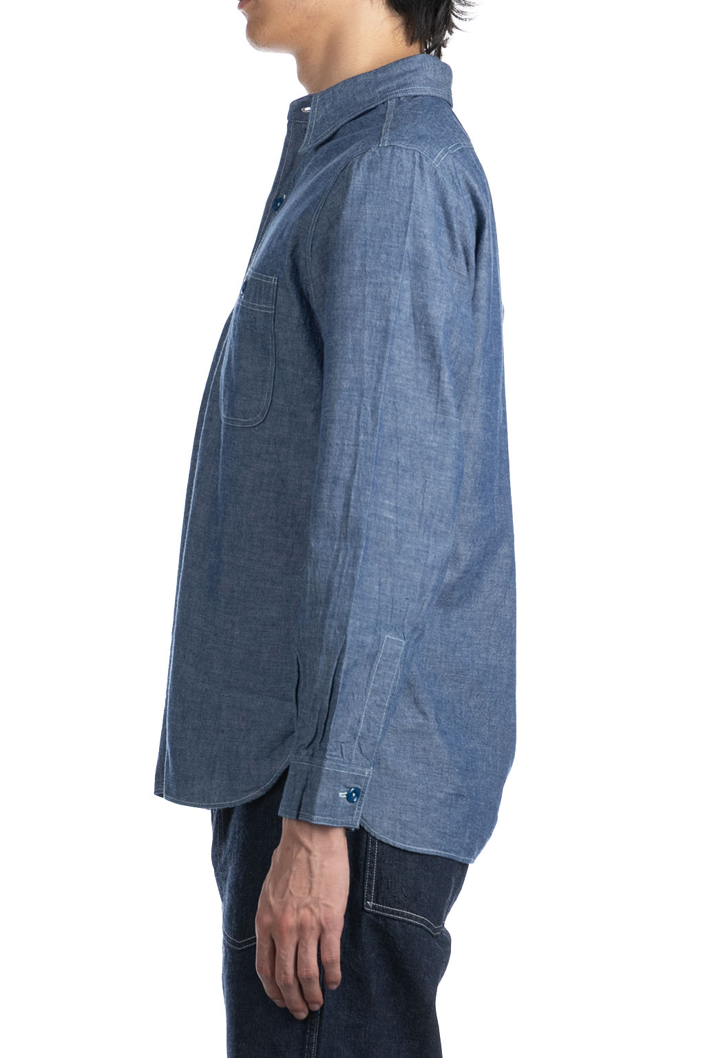 Buzz Rickson's - Chambray Work Shirt - Blue