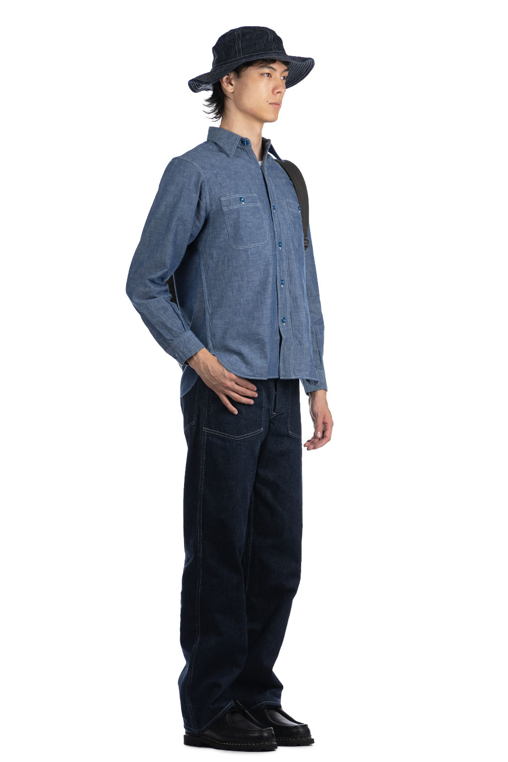 Buzz Rickson's - Chambray Work Shirt - Blue