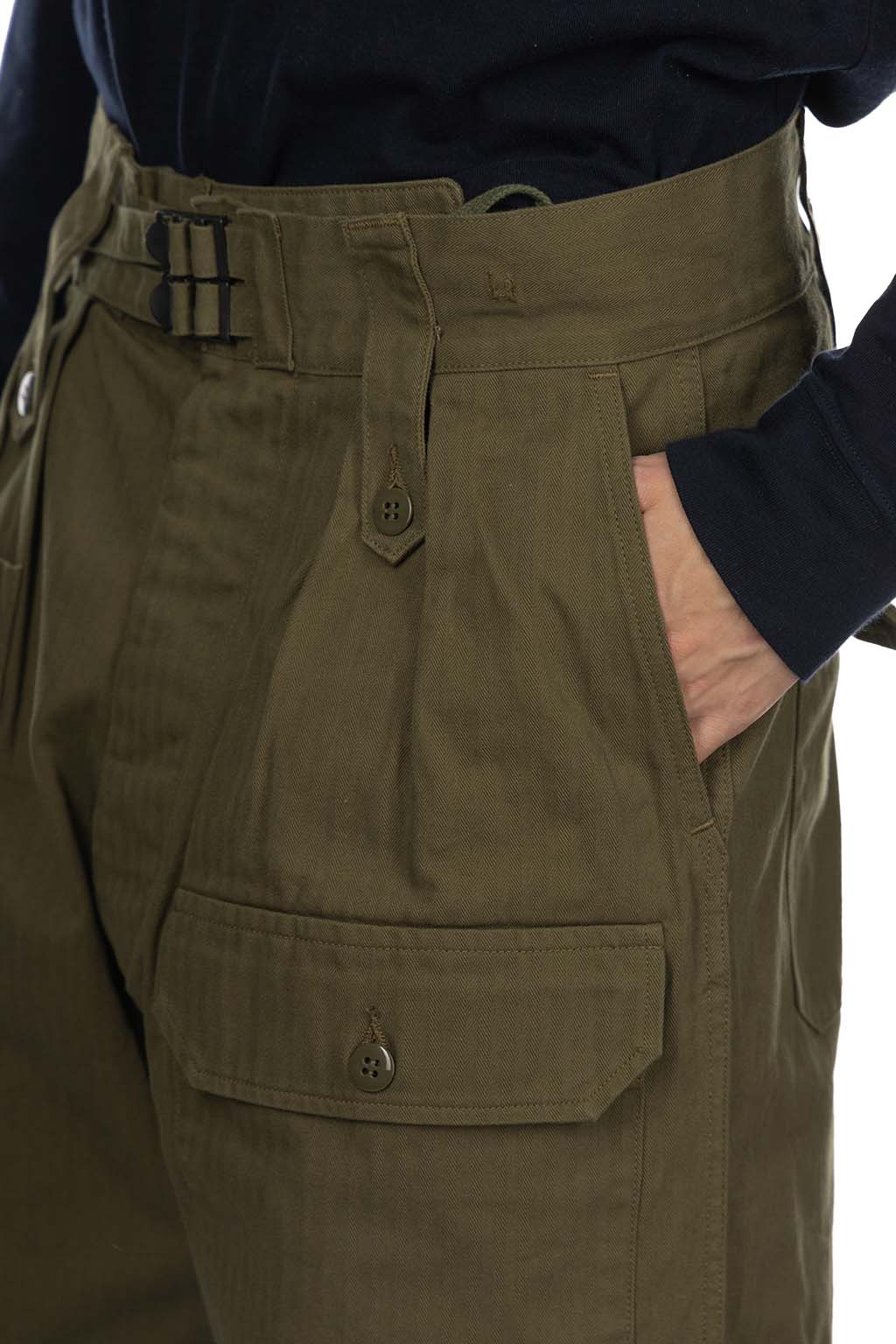 Buzz Rickson's - Jungle War Aid Trousers - Olive