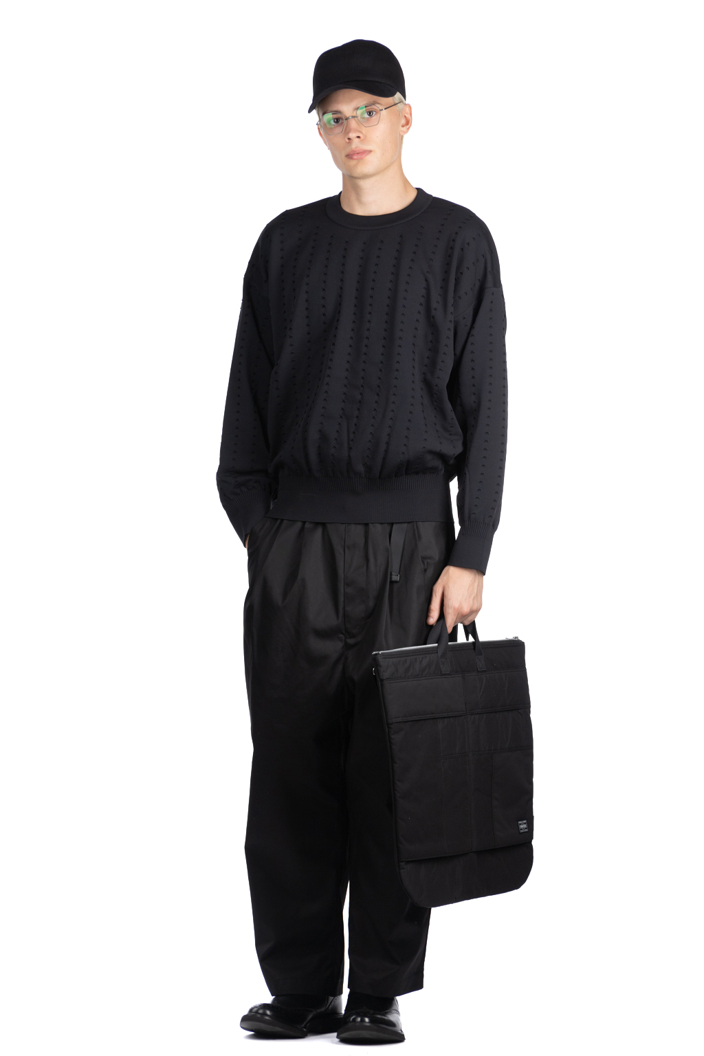 CFCL - Façade Wool Pullover - Black