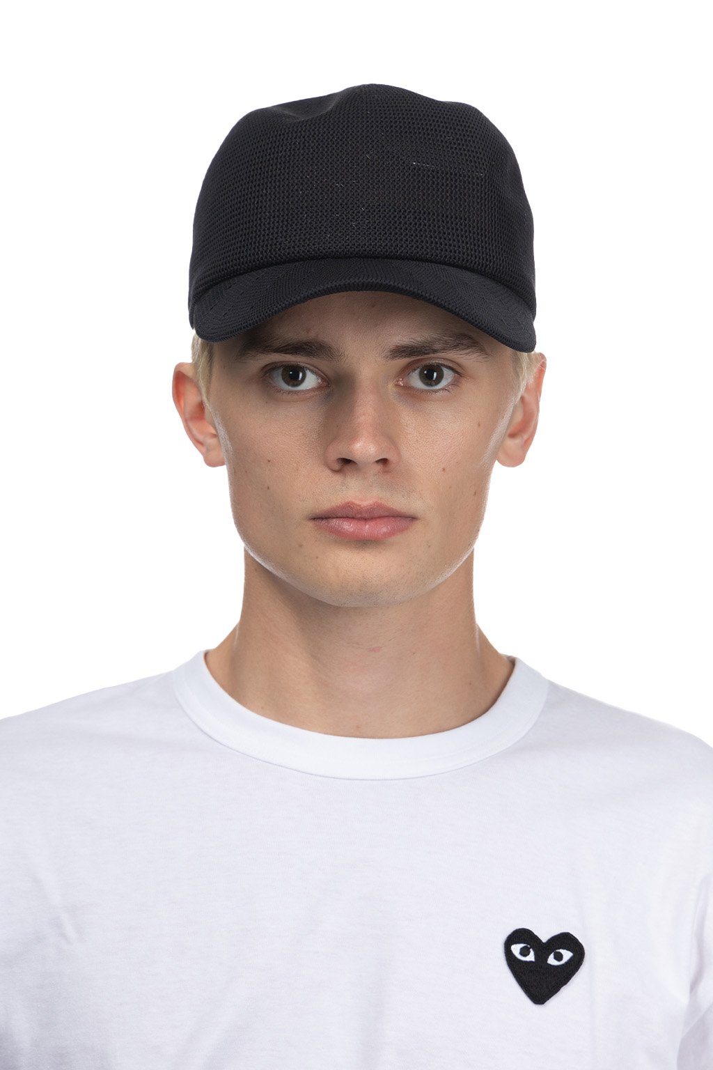 CFCL - Mesh Knit Baseball Cap - Black