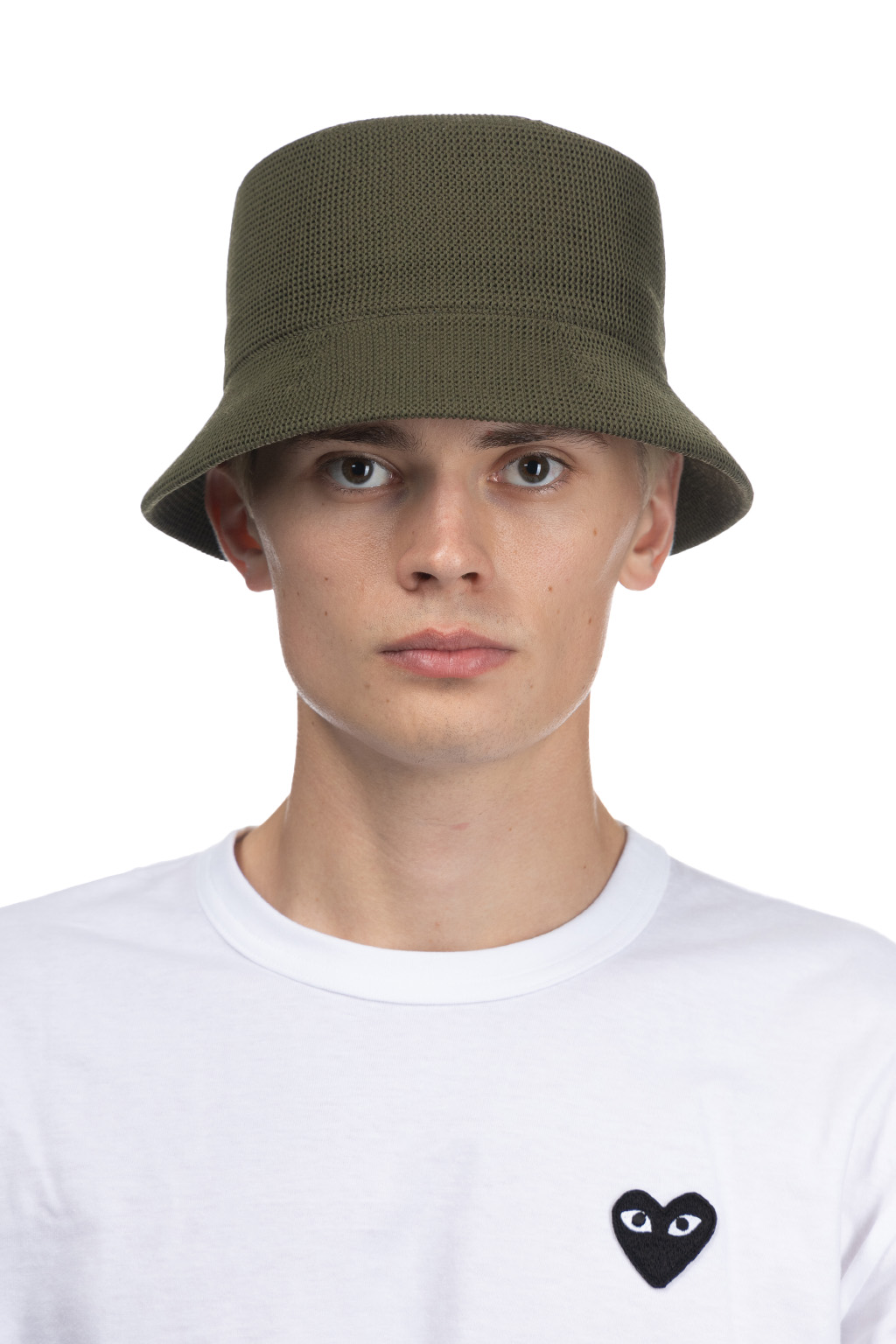 CFCL - Mesh Knit Bucket Hat - Fern Green