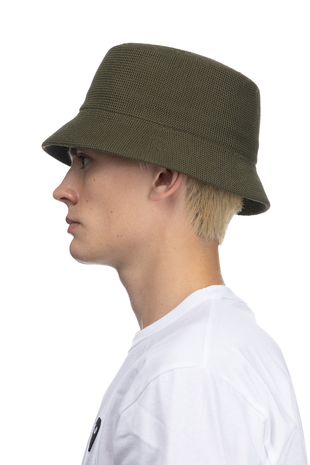 CFCL - Mesh Knit Bucket Hat - Fern Green