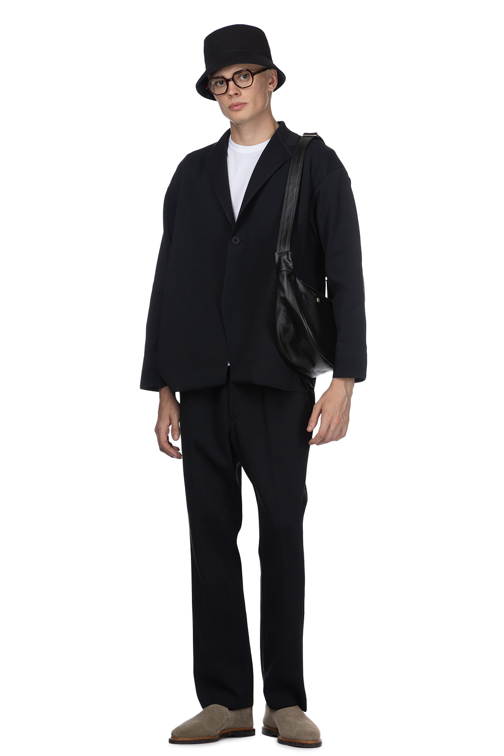 CFCL - Milan Rib Boxy Tailored Jacket - Black