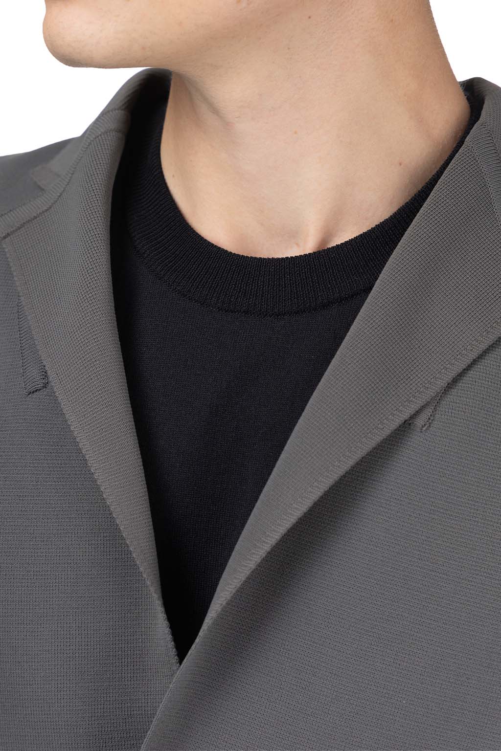 CFCL - Milan Rib Boxy Tailored Jacket - Iron Grey