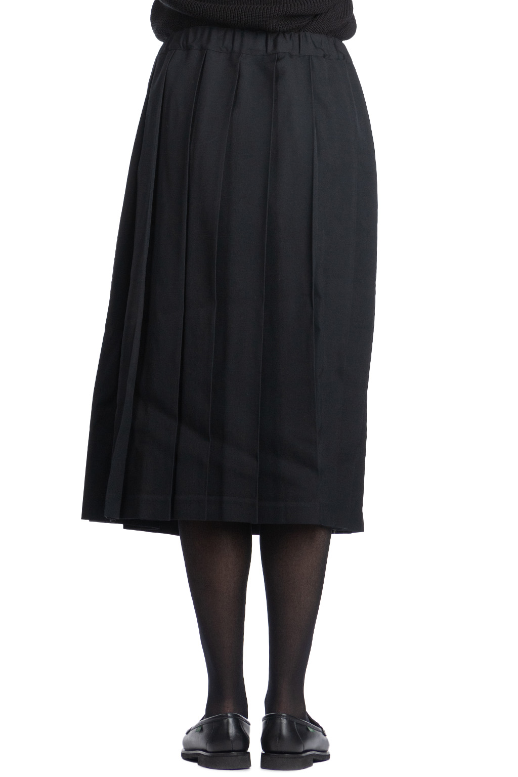 Comme Des Garcons Comme Des Garcons  - Wool Pleated Skirt - Black