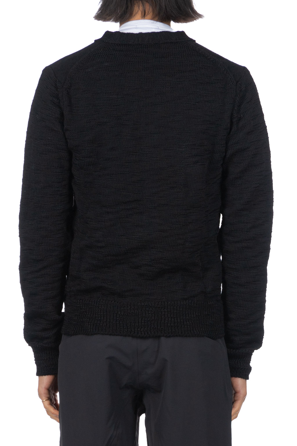 Comme Des Garcons Homme Deux - Wool Cardigan - Black