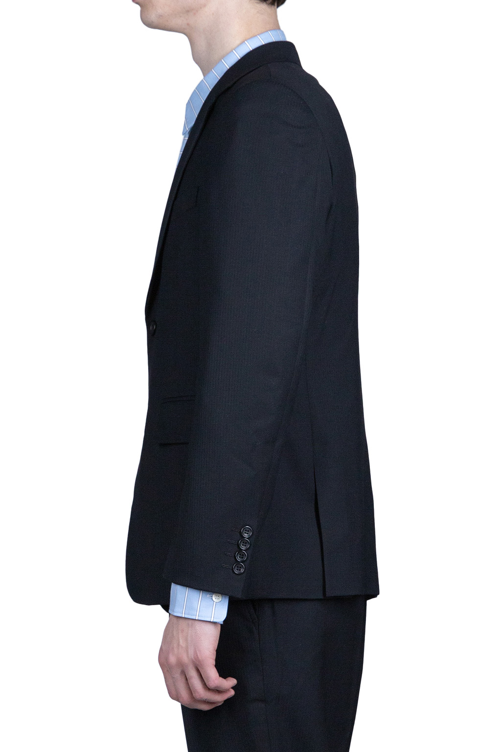 Comme Des Garcons Homme Deux Wool Jacket - Black