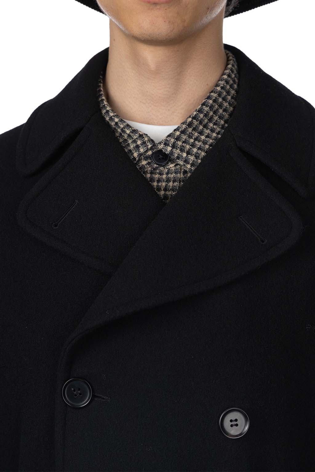 Comme Des Garcons Homme Deux - Wool Nylon Coat