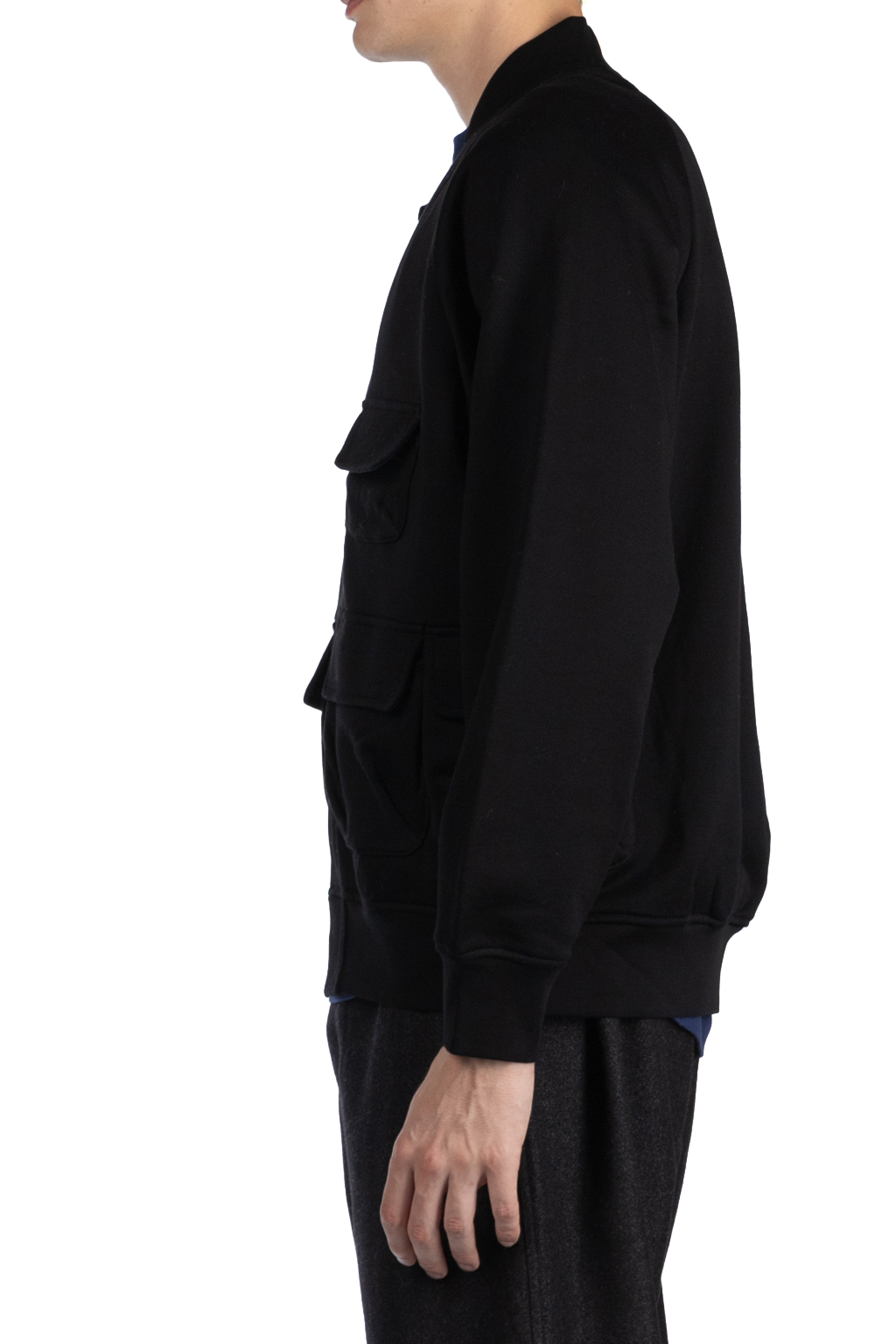 Comme Des Garcons Homme - Knit Mercerized Cotton Jacket - Black