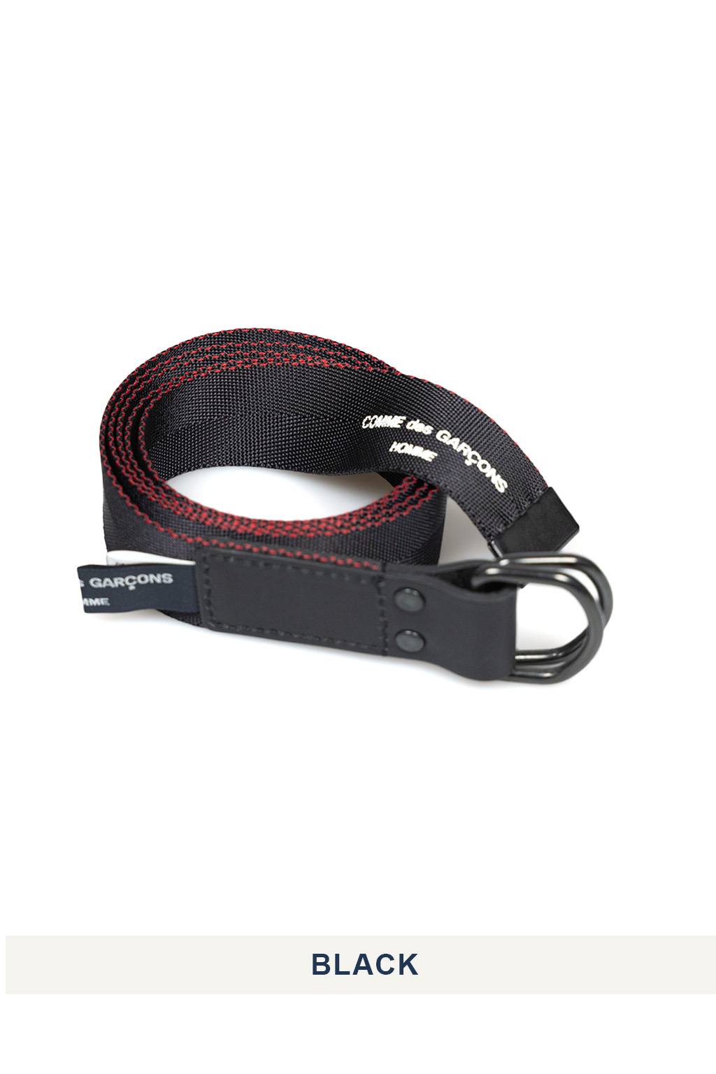 Comme Des Garcons Homme - Nylon Tape Belt 30cm - in 3 Color Choices