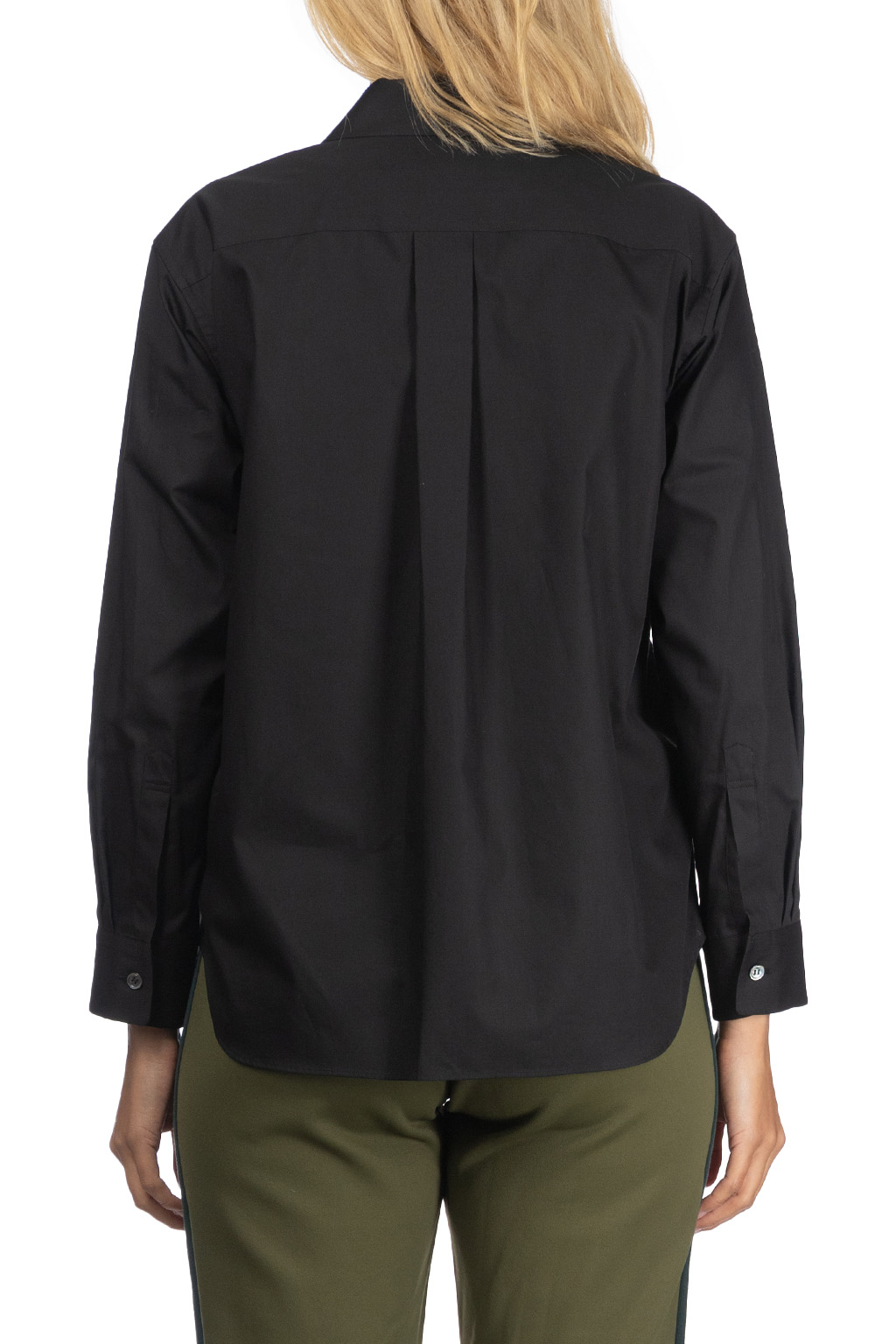 Comme Des Garcons TAO - Cotton Broad Blouse - Black