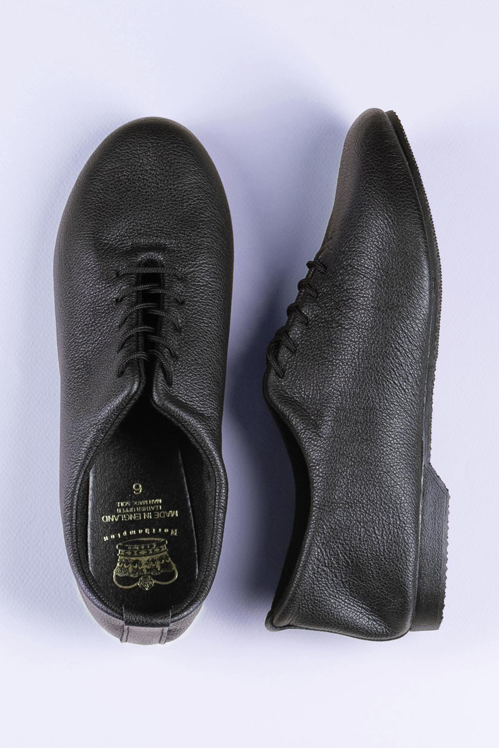 Crown Northampton Shoes Regent Shoes - Black