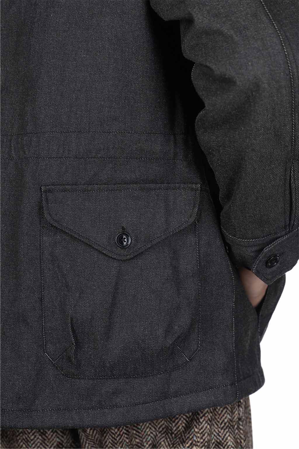 Engineered Garments - Field Parka - Black PC Denim