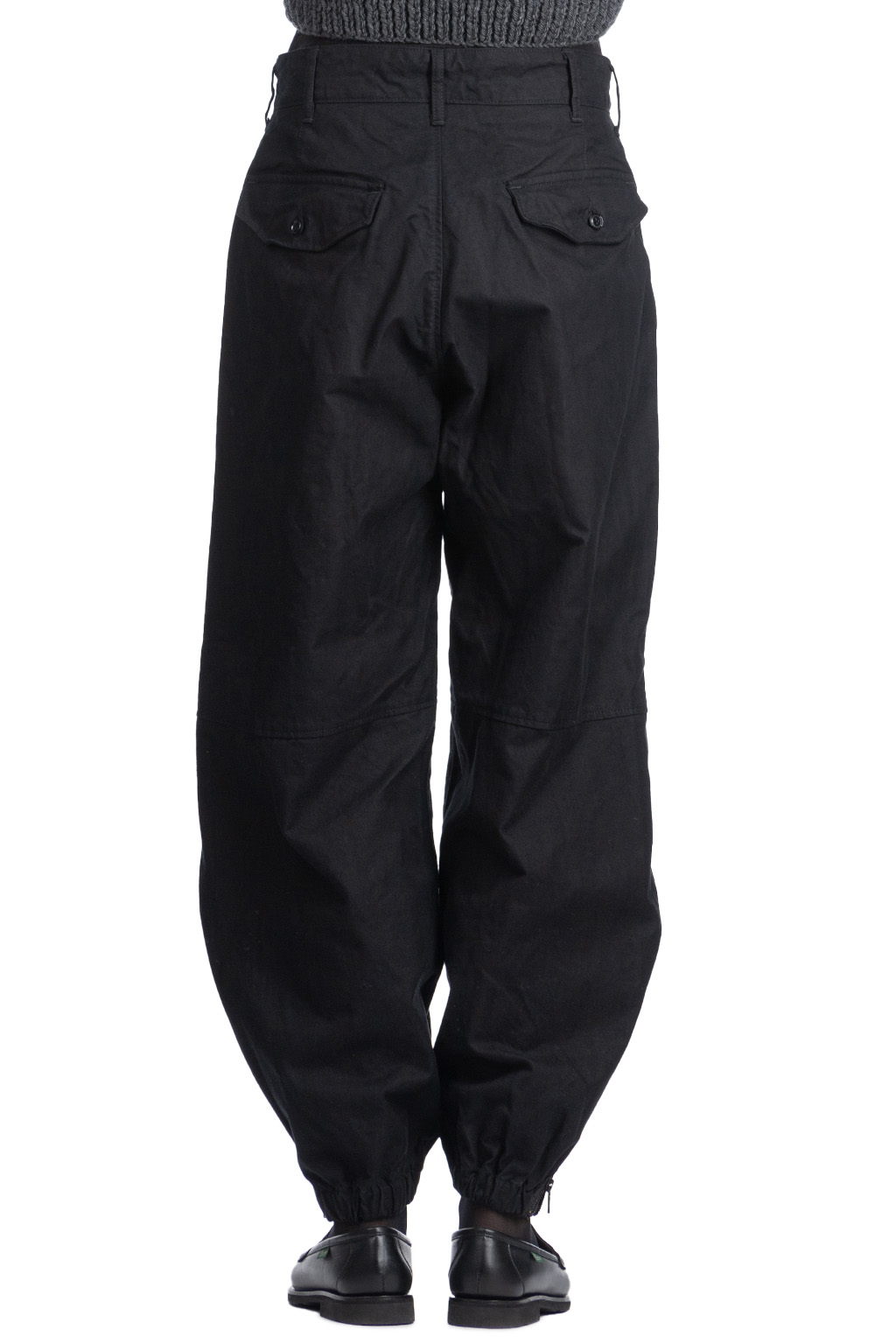 Engineered Garments - IAC Pant-Black Cotton Brushed HB