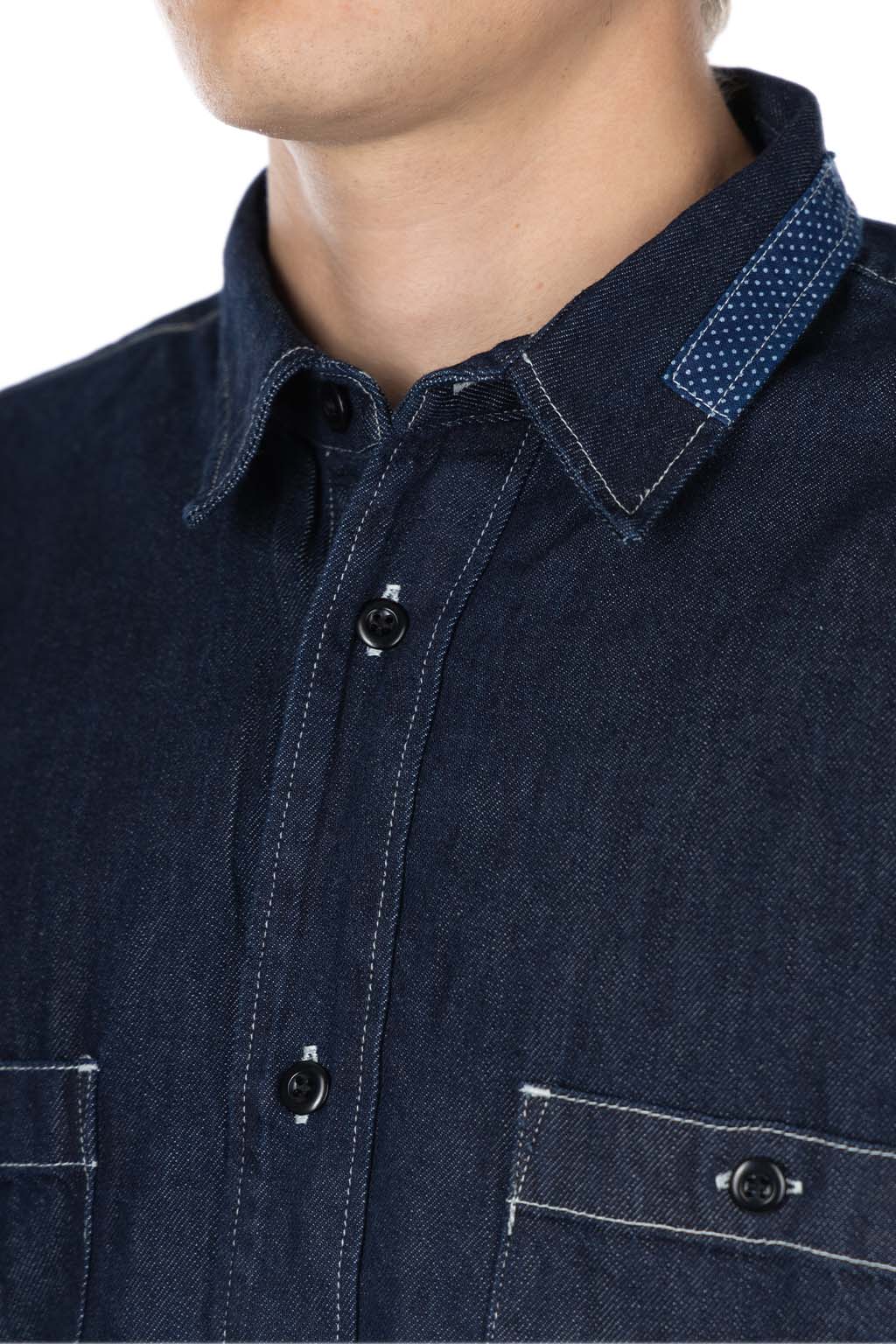 FDMTL - Denim Shirt Rinse - Indigo