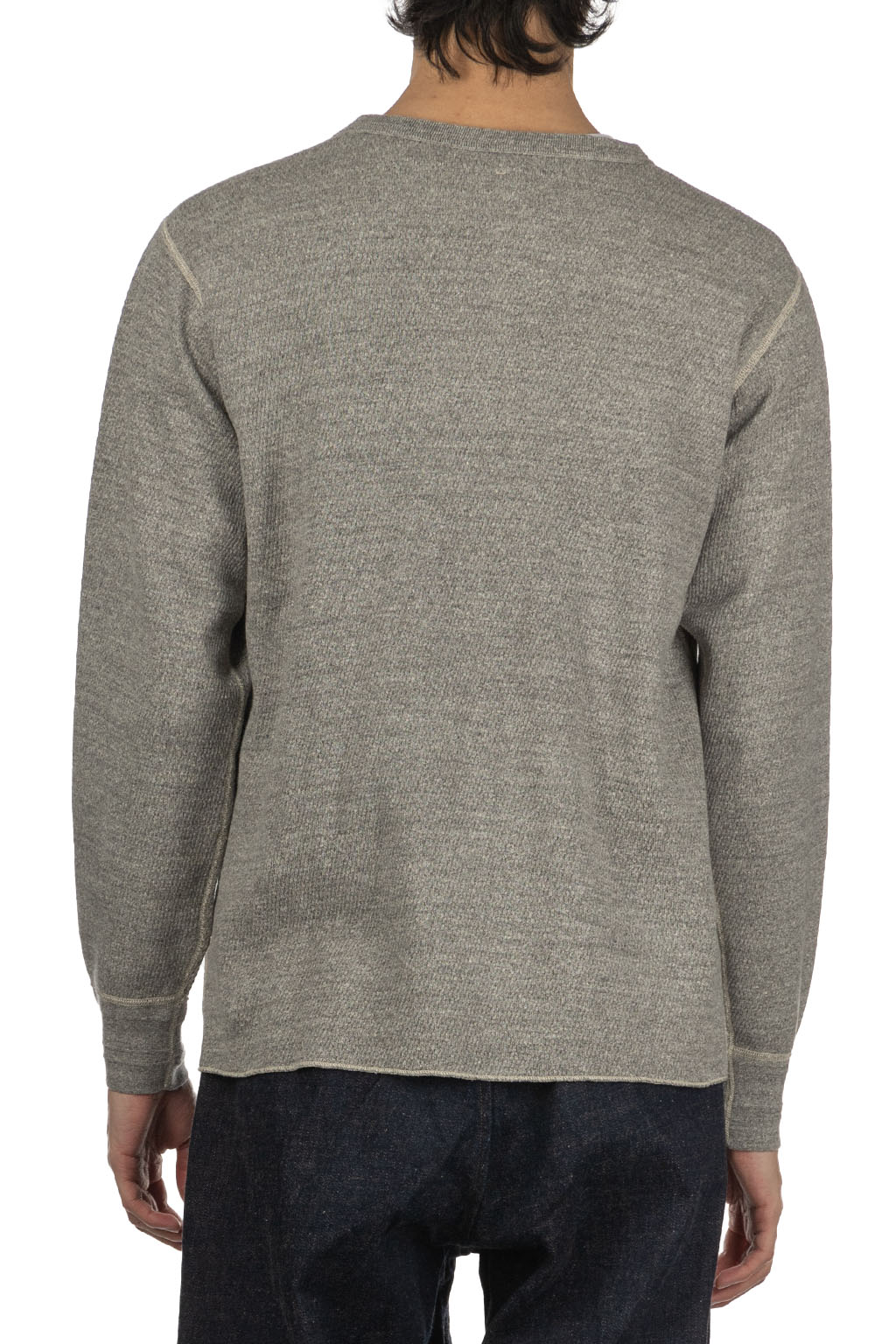 Filmelange - 100% Cotton Crewneck Long Sleeve - Melange