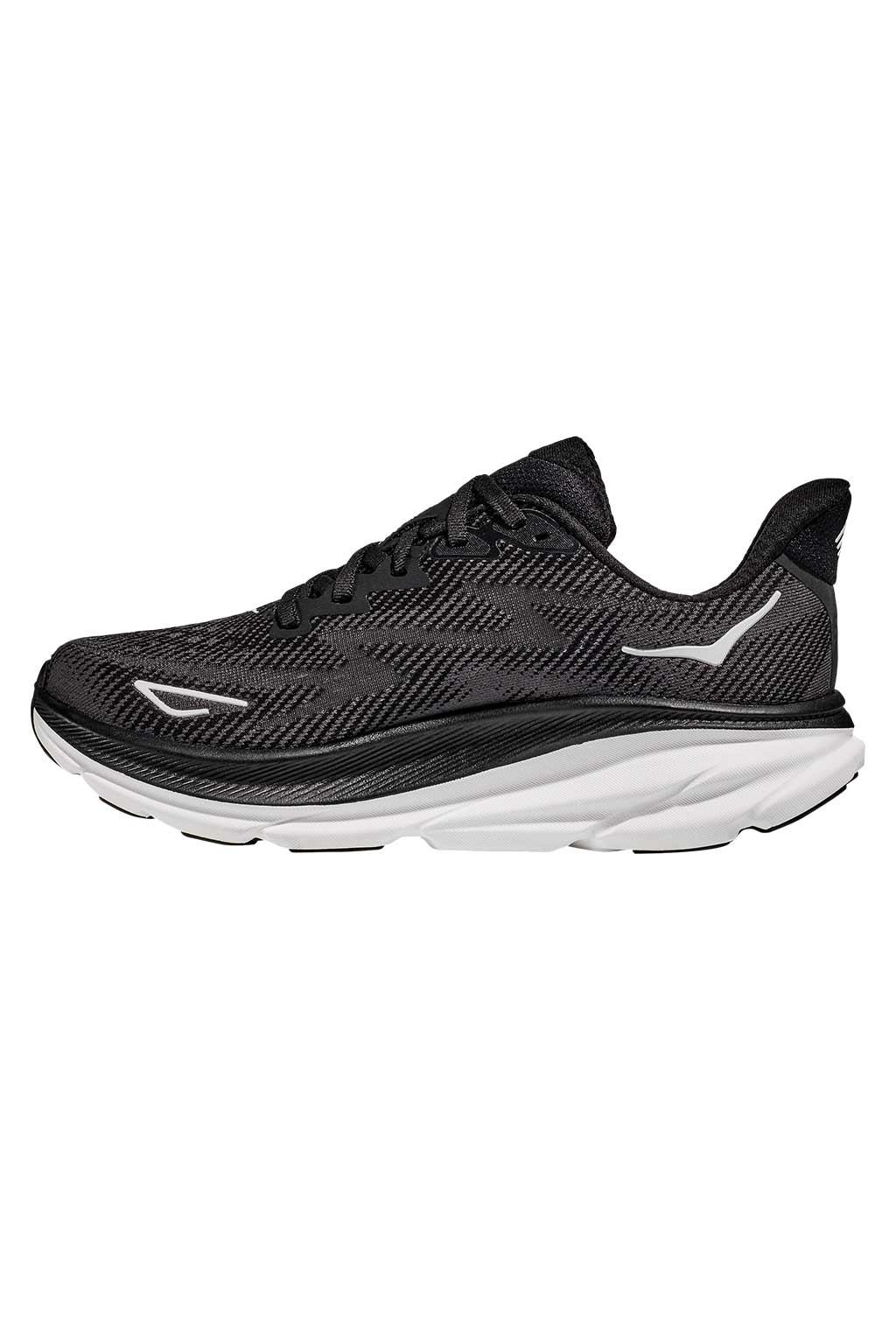 Hoka One One - Men Clifton 9 - Black x White 