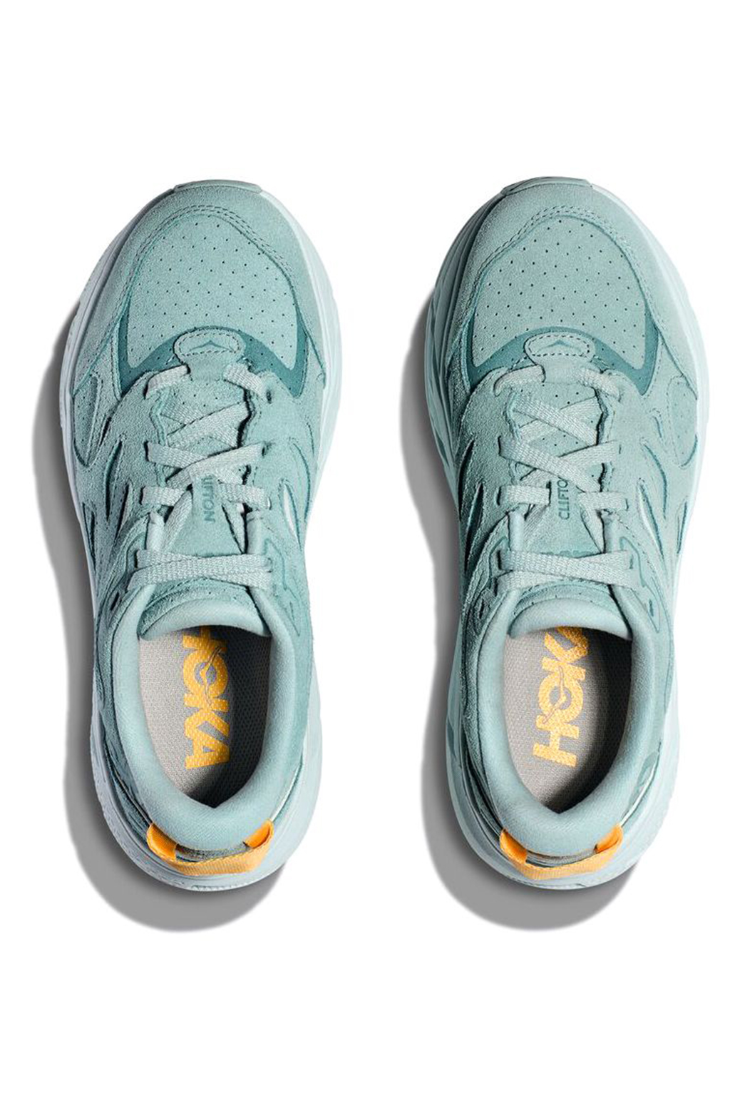 Hoka U Clifton L Suede - Cloud Blue x Ice Flow