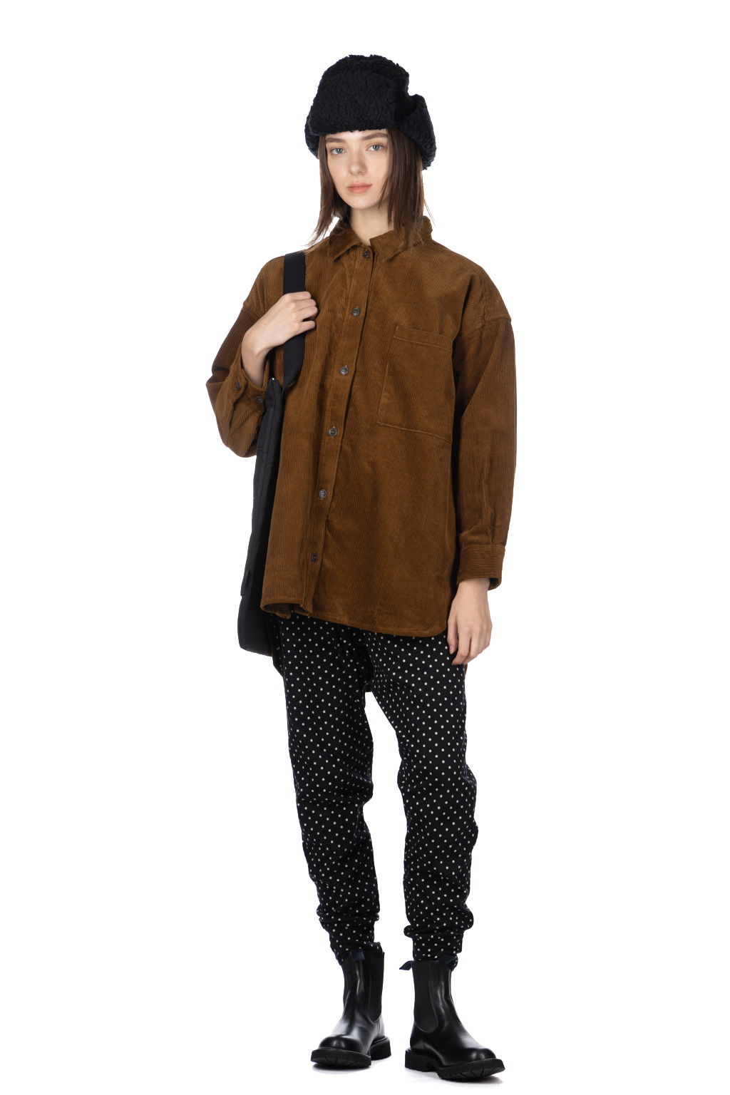 Ichi - Corduroy over Shirt