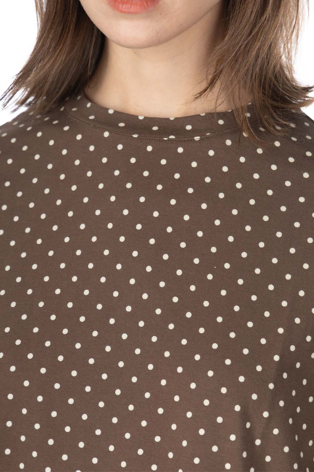 Ichi - Polca Dot Wide Pullover