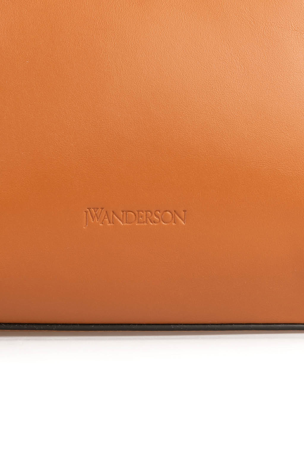 JW Anderson - JWA Corner Bag - Leather Top Handle Bag - Pecan