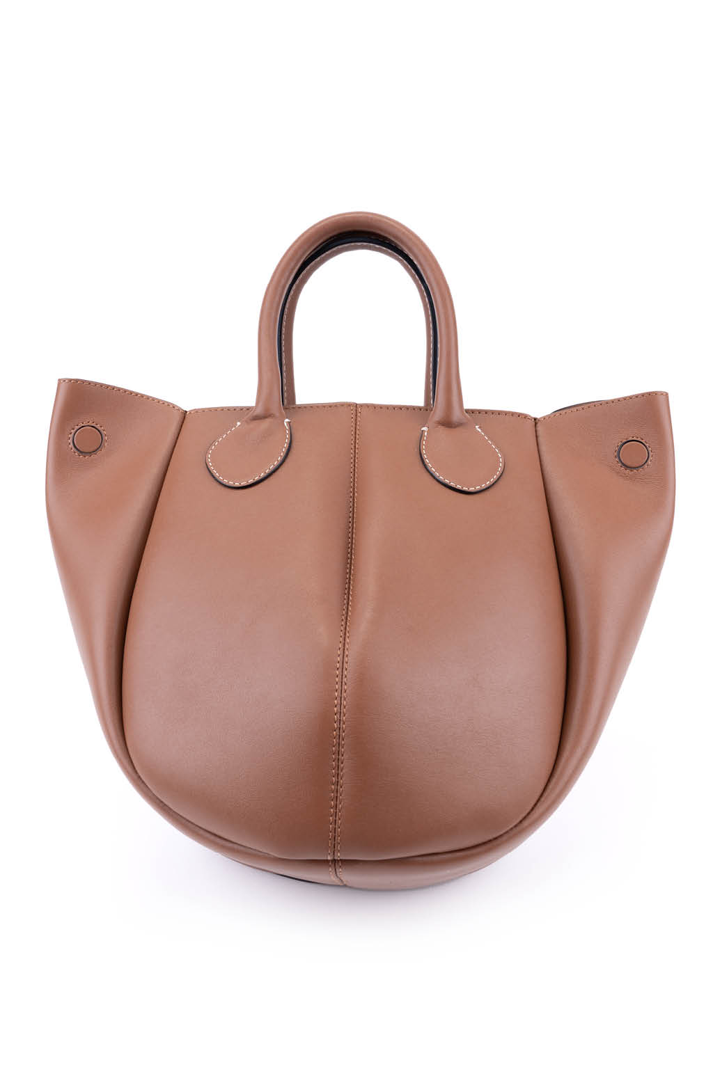 JW Anderson - Small Punch Tote - Chestnut