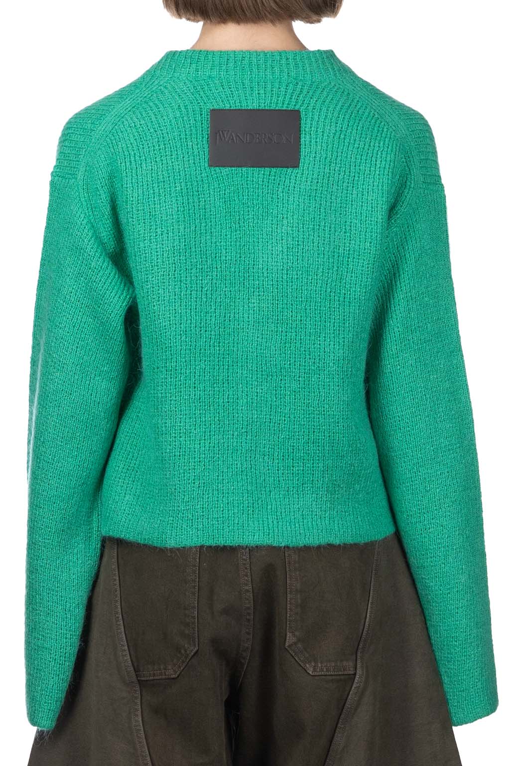 JW Anderson - V Neck Cardigan - Jade