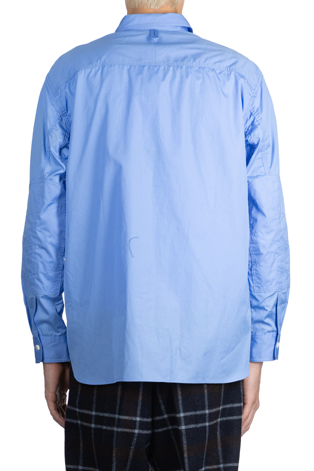 Junya Watanabe MAN - Elbow Patch Shirt - Sax