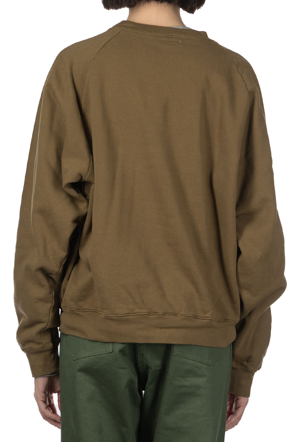 Kapital - 30/-Fleece x Fur GRIZZLY SWT (SPEAKEASY KAPITAL) - Khaki