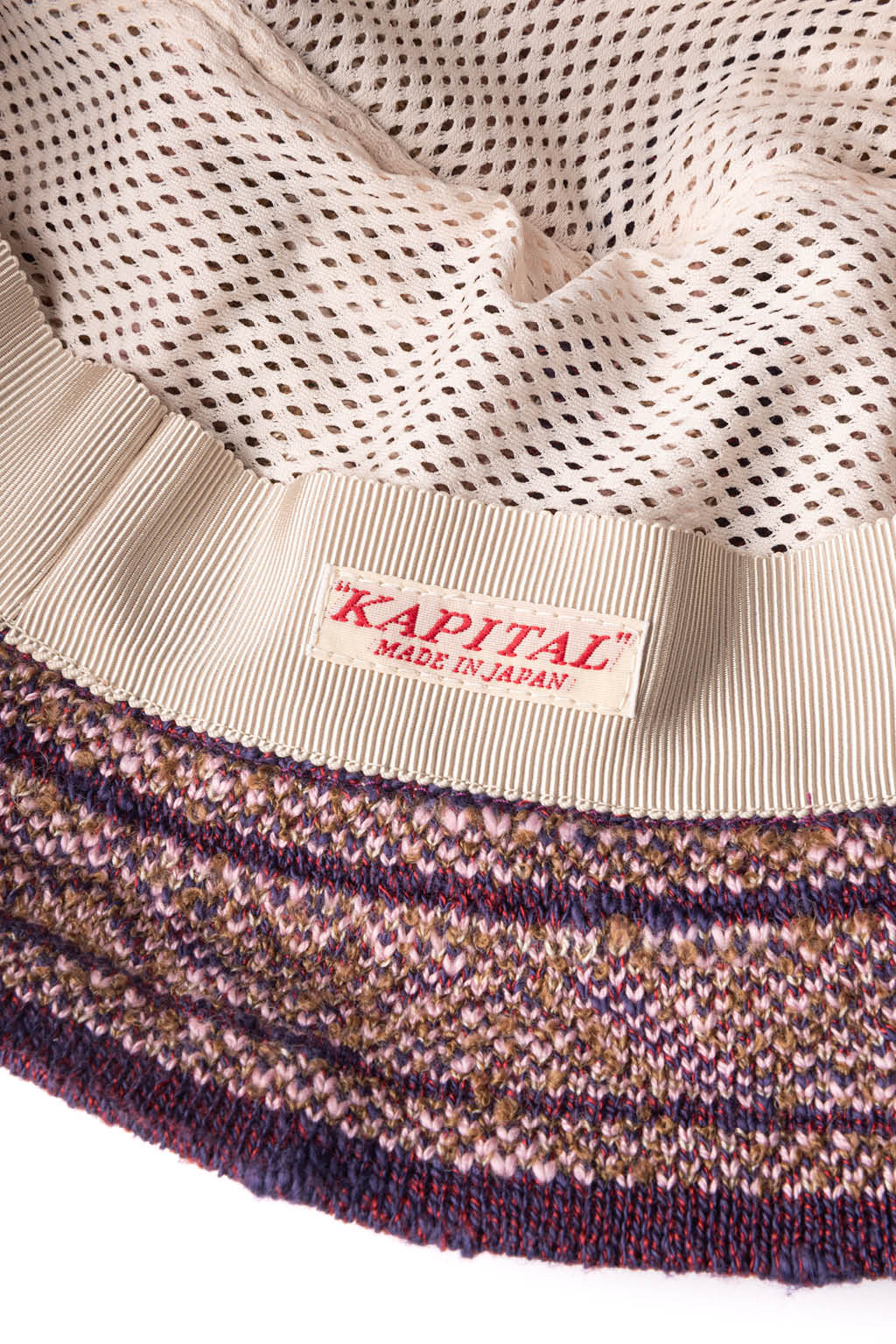 Kapital - 7G Knit Gaudy Bucket Hat - 3 Colors