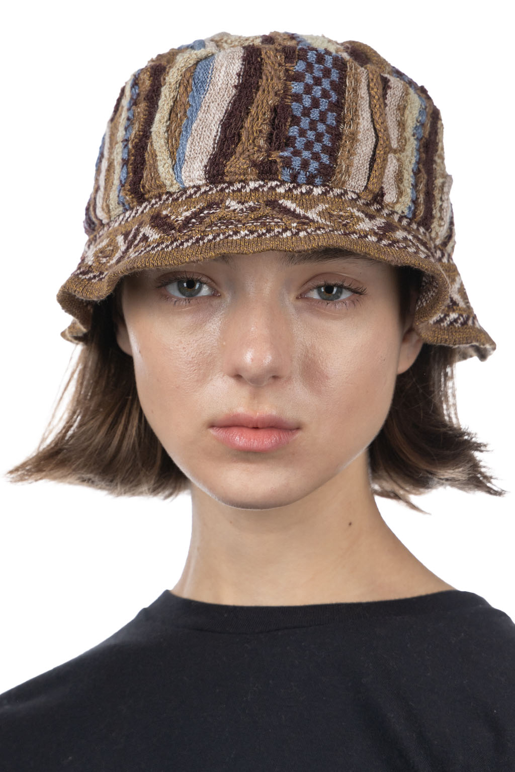 Kapital - 7G Knit Gaudy Bucket Hat - 3 Colors