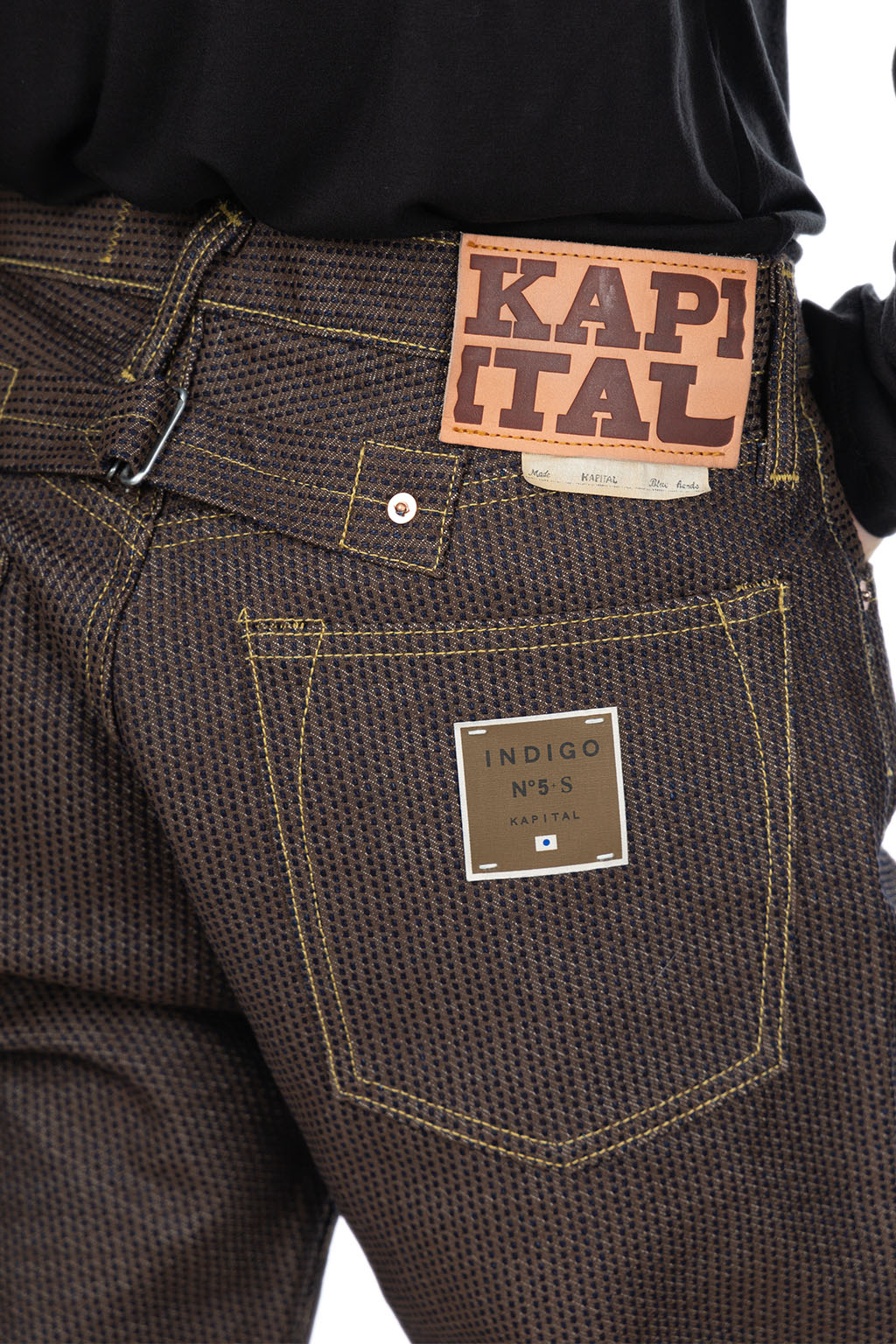 Kapital - CENTURY DENIM 5P MONKEY CISCO - N5S - Large Size