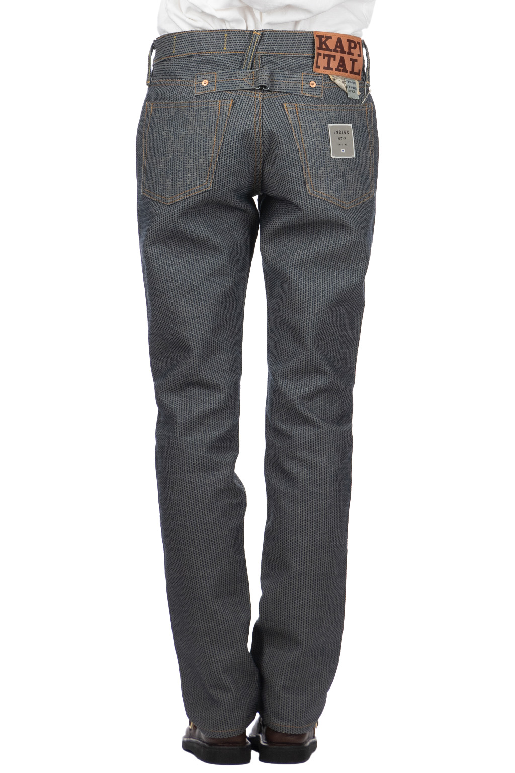 Kapital Century Denim 5P Stone N7S - Grey