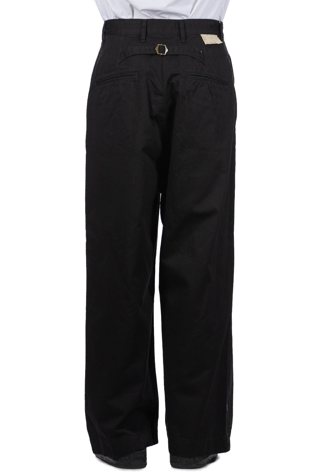 Kapital - Chino High Waisted NIME Pants-Black